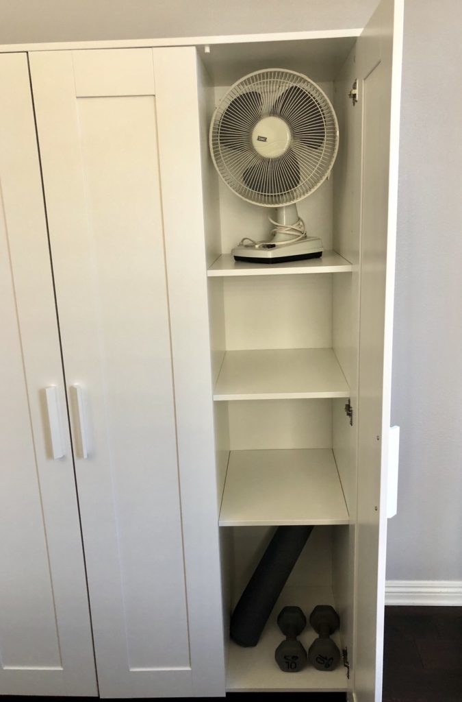 fan storage