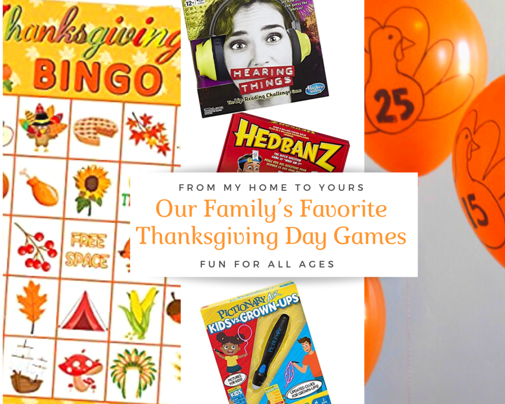 Thanksgiving Day Games for the Family