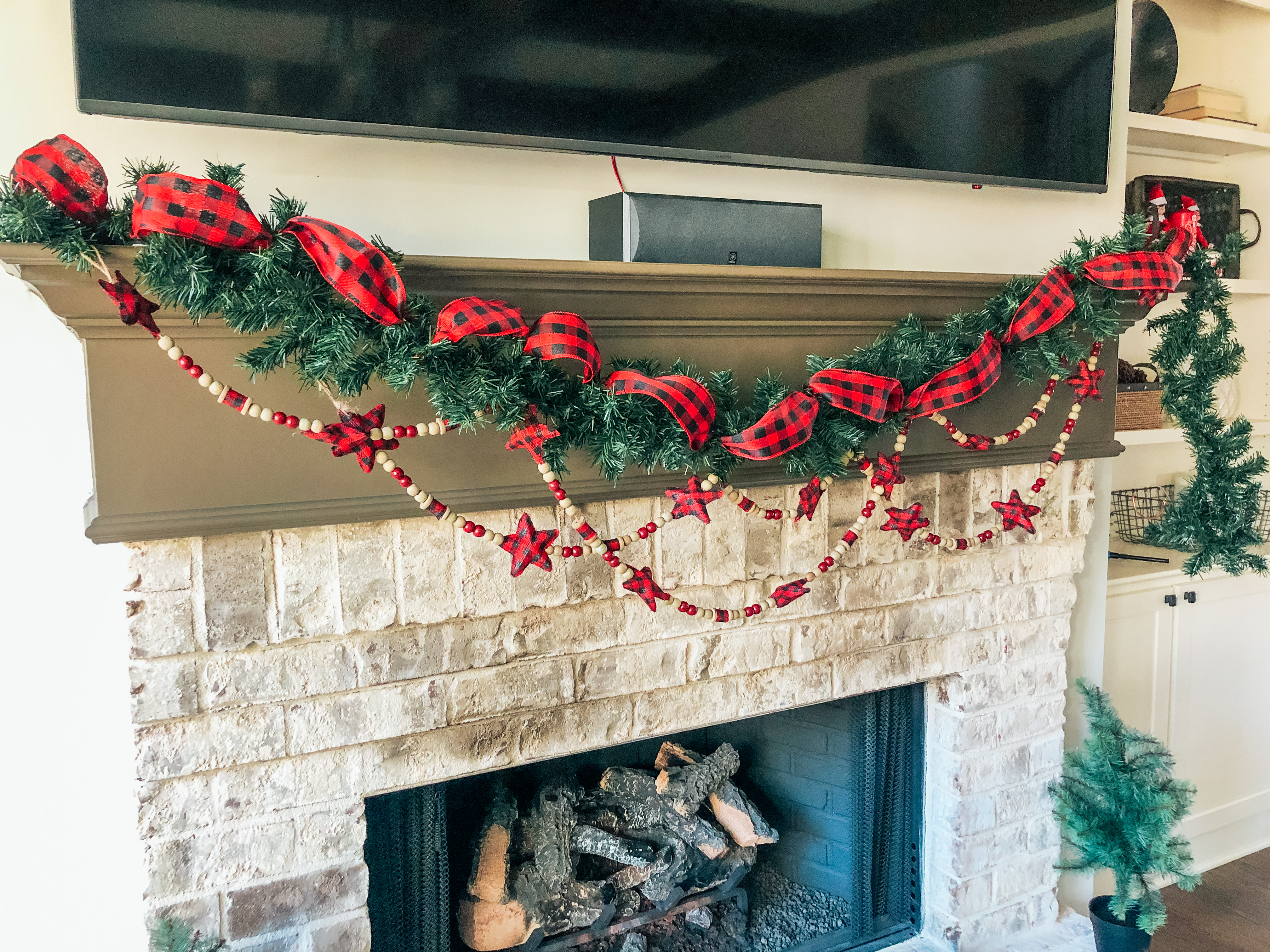 Christmas Mantel Garland