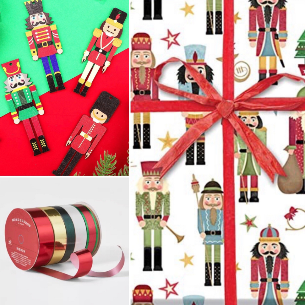 Nutcracker wrapping paper