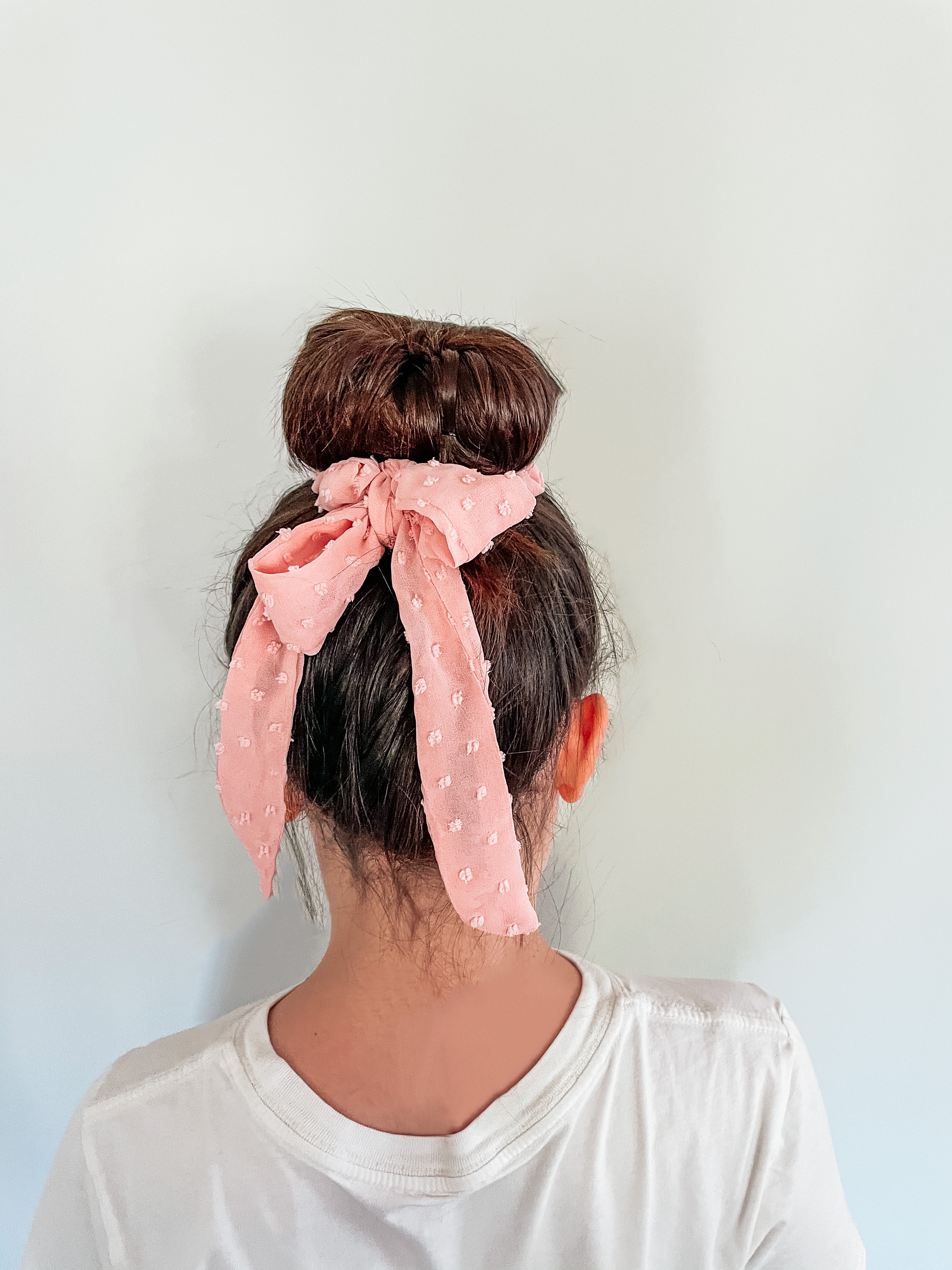 sock bun how to