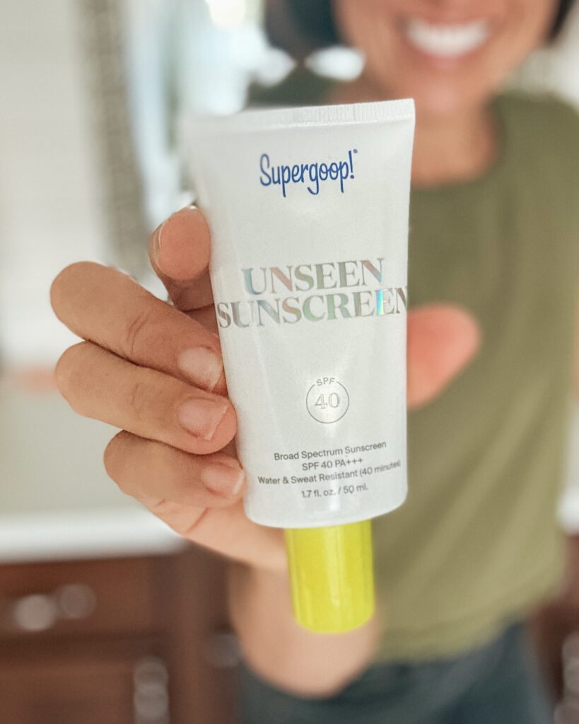 Supergoop Unseen Sunscreen review